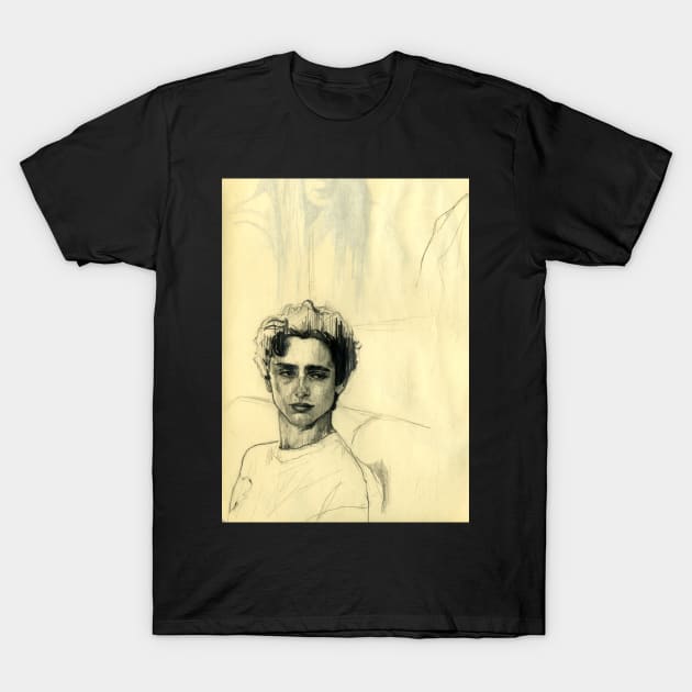 Call me by your name - Timothée Chalamet T-Shirt by Belén Diz Juncal